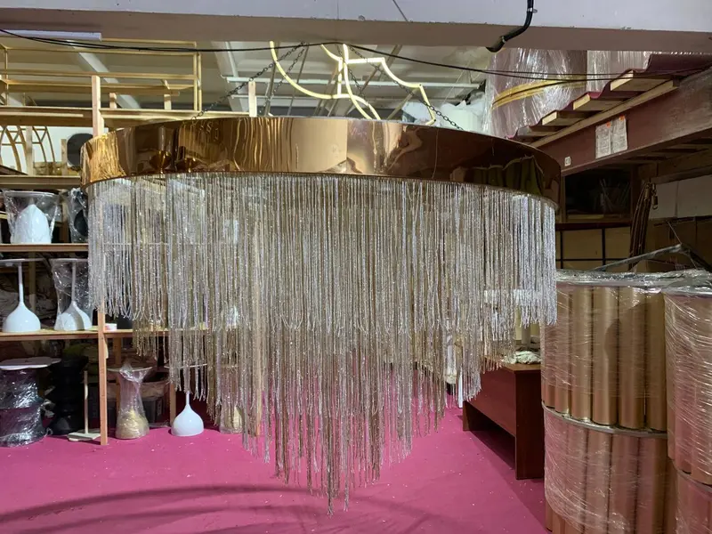 Люстра декоративная, без освещения, 2 метра