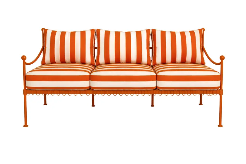 Диван Рыцарь пинтийского ордена, Жак де Моле + Оранжево-белая