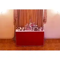 Бар Мульти, прямоугольник, велюровый чехол, бордо/пьяная вишня - изображение 2
