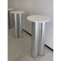 Коктейльный стол Сквош бифлекс, серебряный - изображение 6
