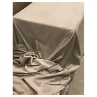 Скатерть велюр, прямоугольная, бежевая (286см на 246см) - изображение 2