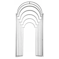 Конструкция Санта Барбара, серебро (перекрас) - изображение 1