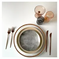 Тарелка Бетон, 20,3см - изображение 5