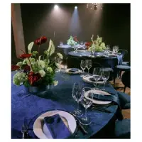 Салфетка велюр, сапфировая - изображение 3